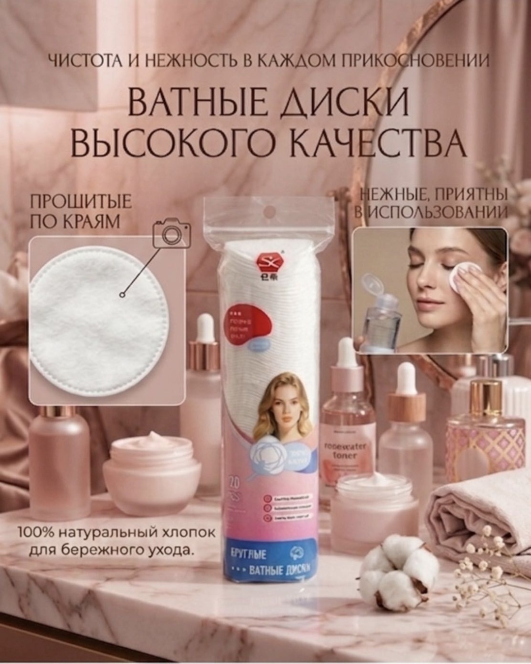 Ватные диски 005 120 шт