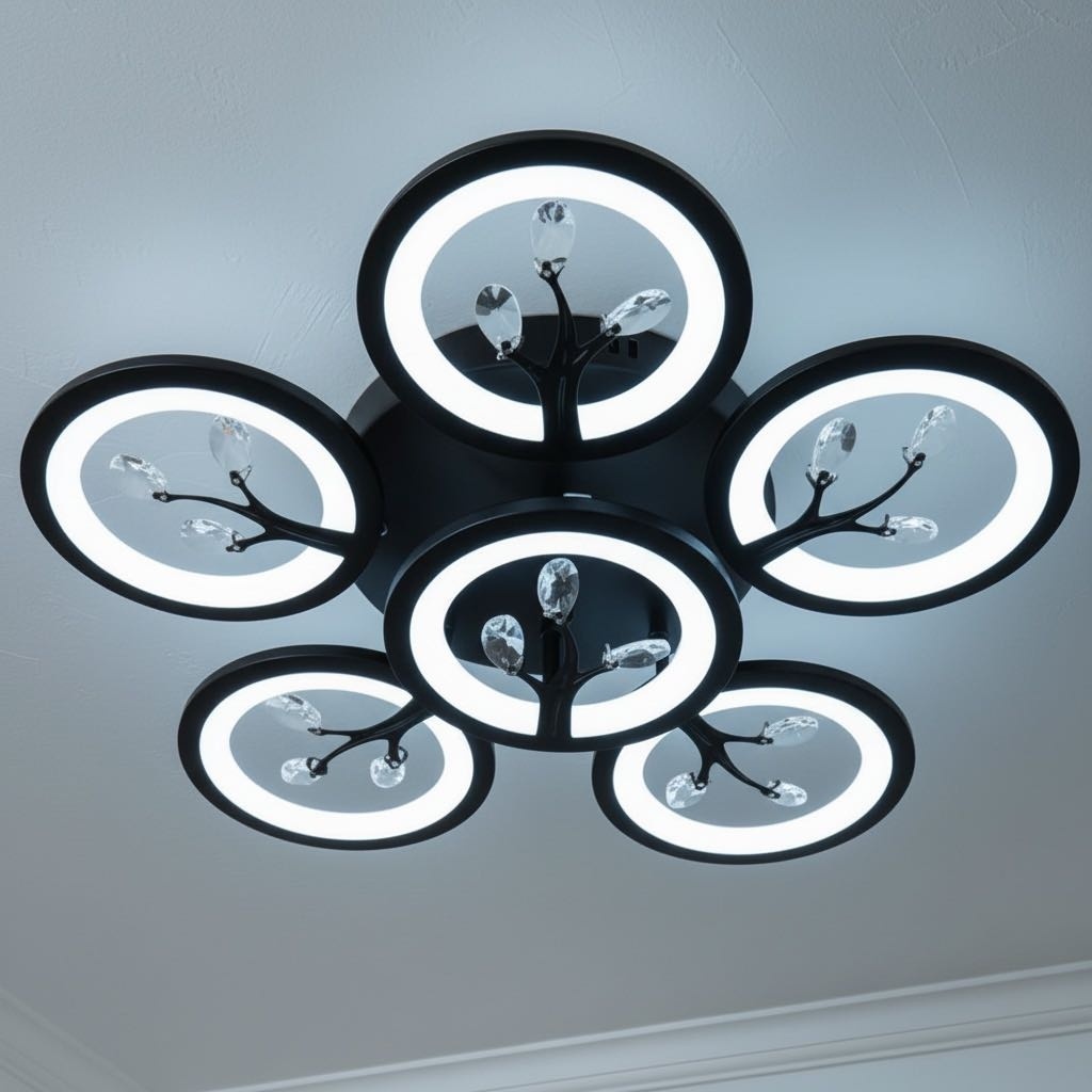 Люстра потолочная Империя света LED, кол-во ламп: 6 шт