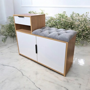Тумба для обуви UYDE KZ Lovely Home 95x35x75 см, ЛДСП