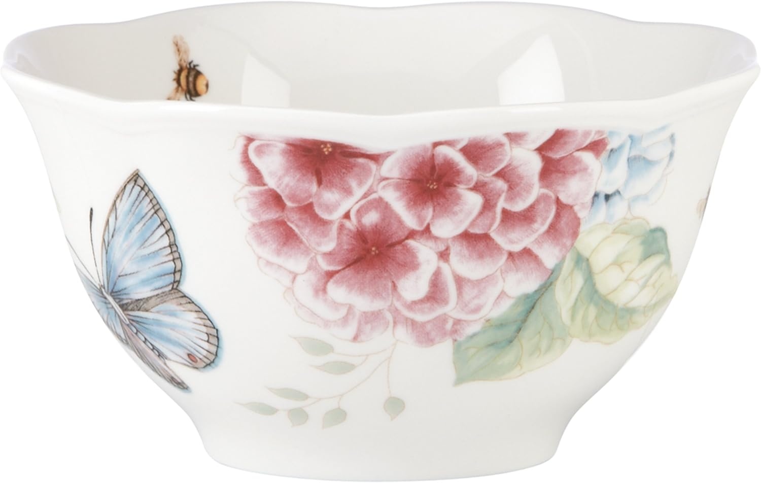 Lenox пиала BUTTERFLY MDW HYDRANGEA 473 мл, фарфор, 1 шт