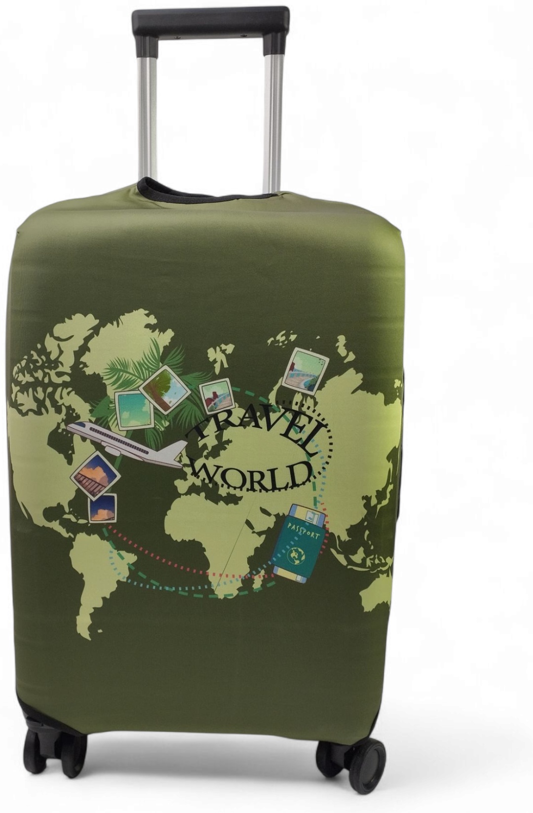 LUGGAGE COVER большой (до 100 л) зеленый