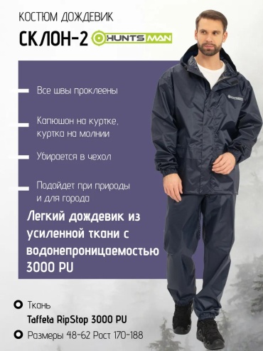 Тренчкот синий
