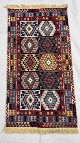 Ковер Ethno_kilimy 80x150 см, безворсовый, Турция