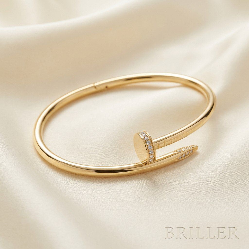 BRILLER 078224566 длина 20 см, вес 7.89 г золото, плетение обод