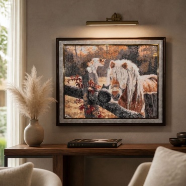 Картина ,, Дружба’’ в раме 100 Картин 50x40 см
