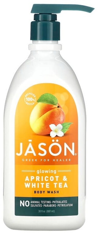 Jason Natural Абрикос и белый чай гель 887 мл