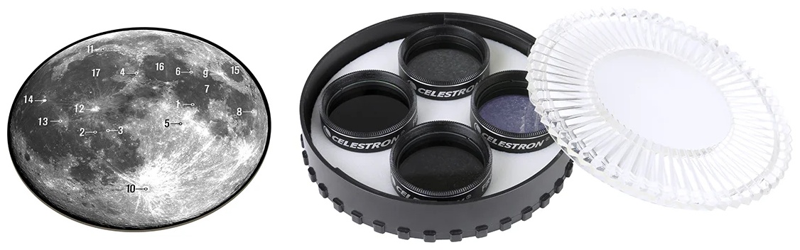 Светофильтр лунный Celestron P14-CE-94315 шт