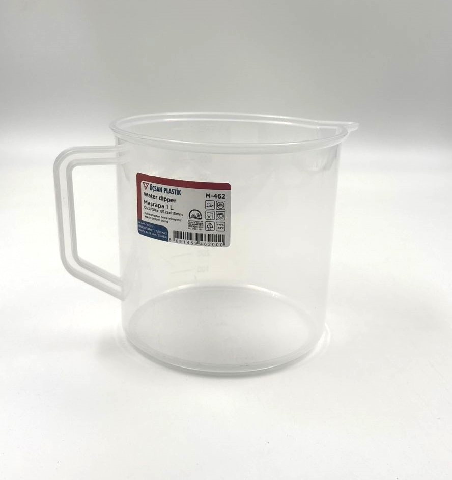 Ucsan plastik мерный стакан КРУЖКА 1 Л. UCSAN M-462, пластик