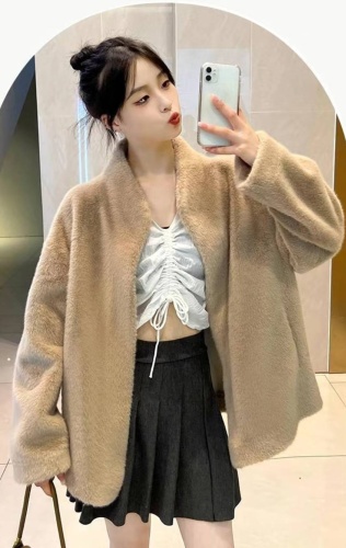 Шуба Mrs Jessie коричневый