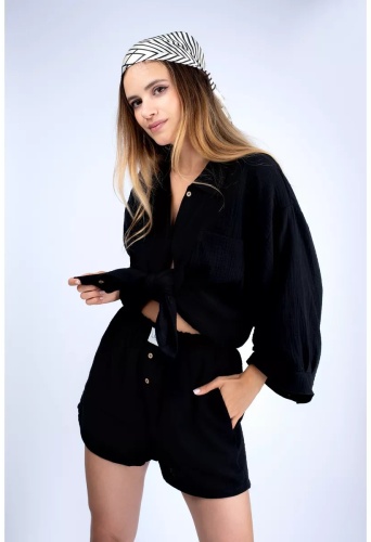Повседневный костюм Line Textile черный