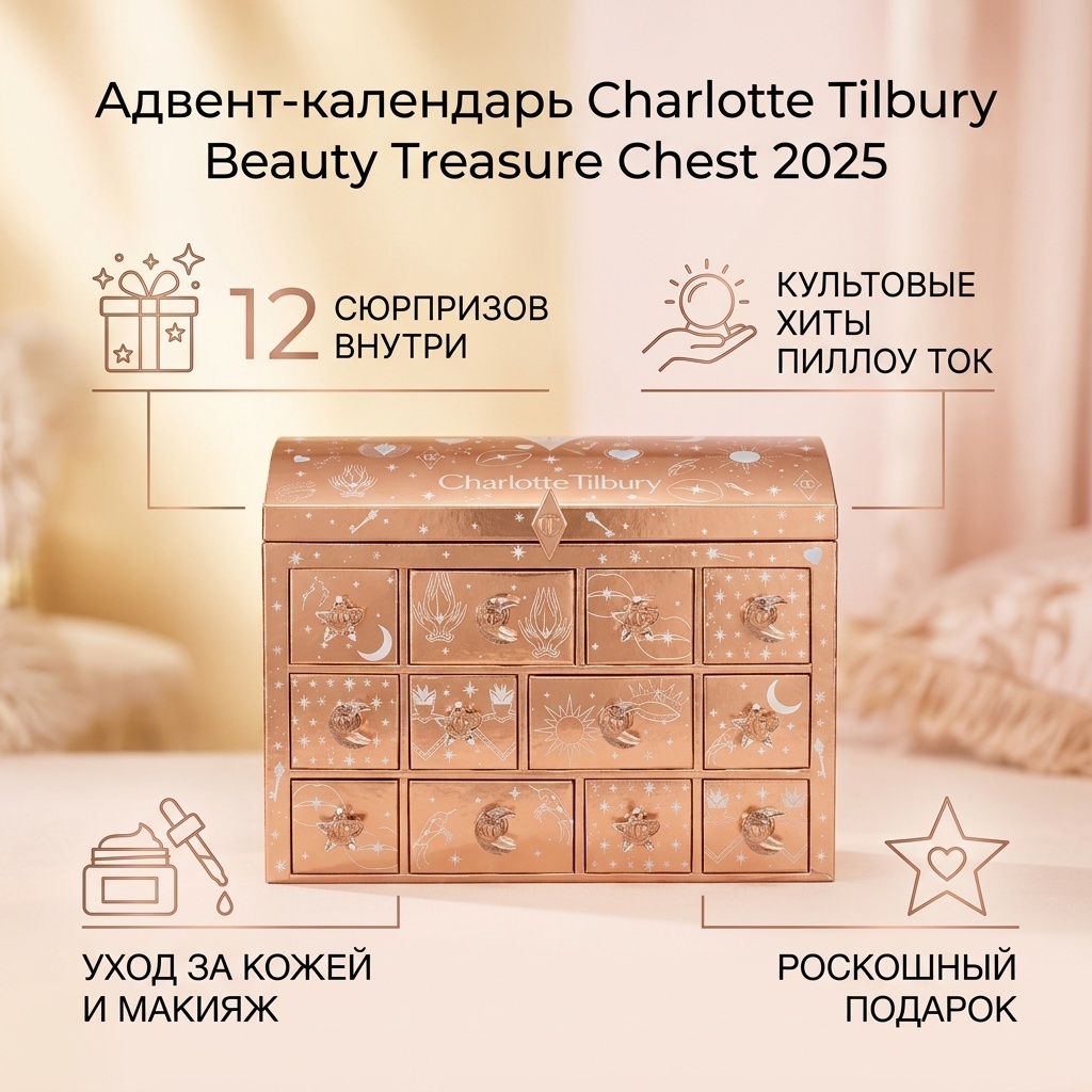 Charlotte Tilbury Адвент-календарь адвент календарь для женщин