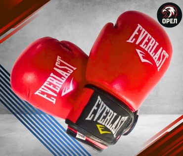 Боксерские перчатки Everlast 10 oz красный