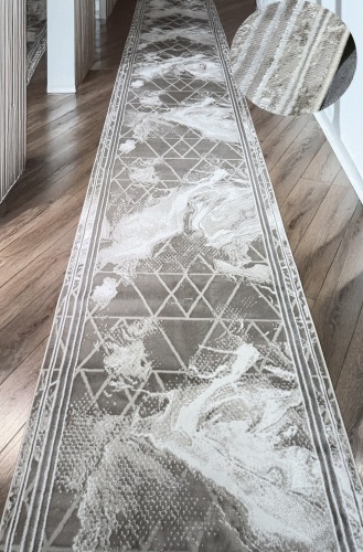 Ковровая дорожка Yusuf Hali короткий ворс, полипропилен, джут, 120 см x 1 м