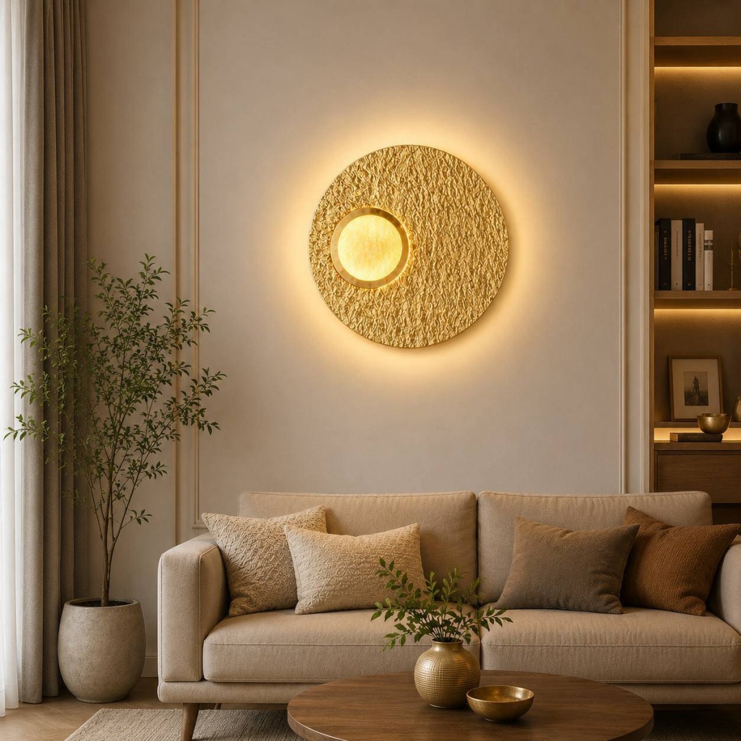 Бра настенный RRR Brand LED, золотистый