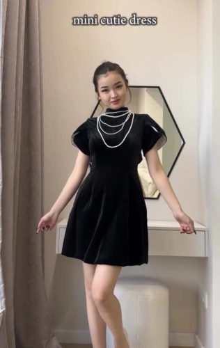 Вечернее платье Lady Style черный