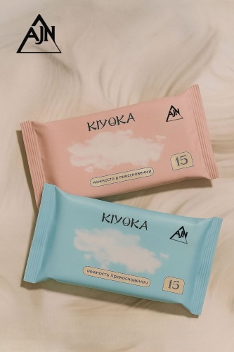 Влажные салфетки AJN KIYOKA-15 15 шт