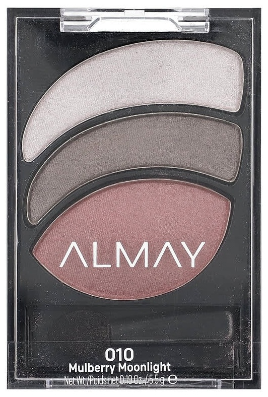 Almay тени рассыпчатые Eye Trios 010 шелковица и Лунный свет