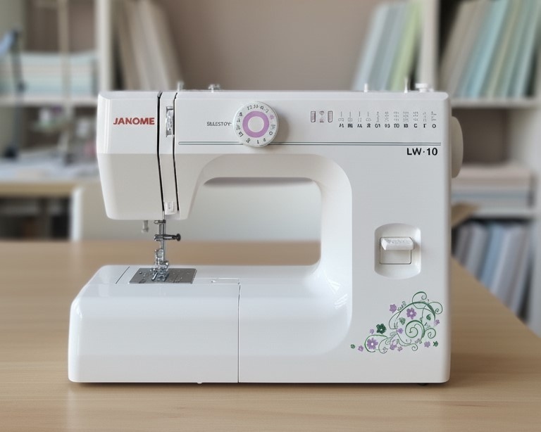 Швейная машина Janome LW-10 белый