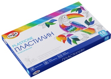 Гамма "Классический", 18 цветов, 360г, со стеком, картон. упаковка классический количество цветов: 18 шт