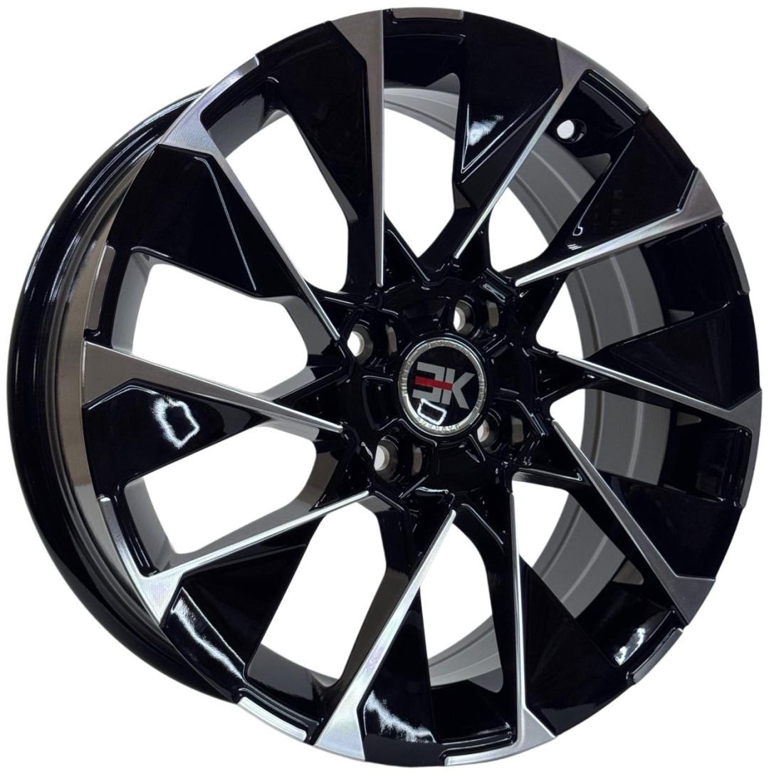 Wheels 1147DD 6.5x16/4x100 D73.1 ET37 4 диска черный, хром