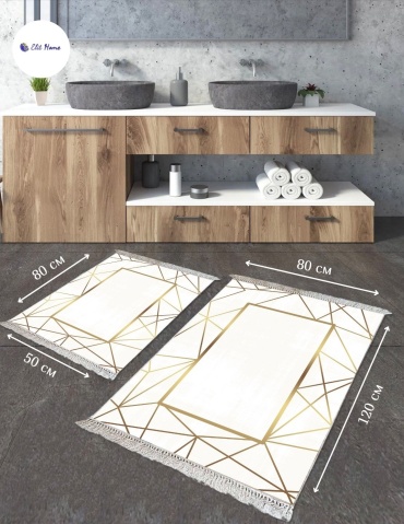 Elit Home комплект ковриков MODEVSA 120x80 см, микрофибра