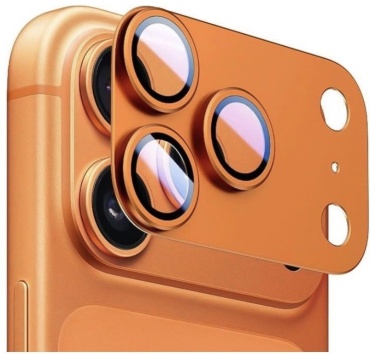 Стекло ОЕМ для Apple iPhone 17 Pro Max оранжевый