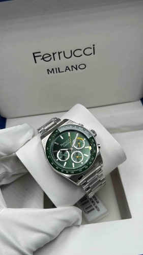 Кварцевые Ferrucci MILANO.BW.S8 нержавеющая сталь