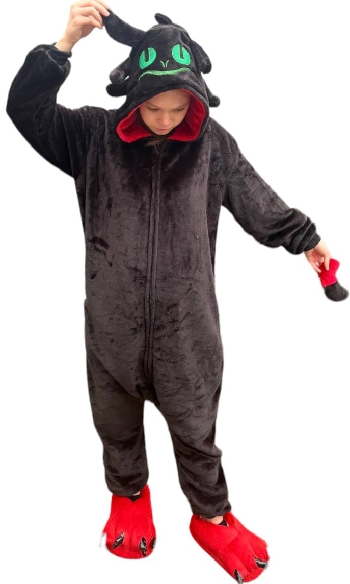 Кигуруми Kigurumi_vkz черный