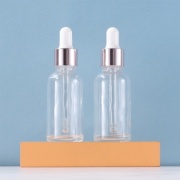 Флакон дорожный наливным путем стекло, пластик 10 мл 1 шт