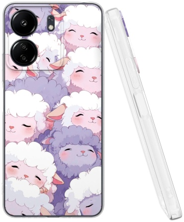 Чехол Mcover для POCO Redmi 13C, C65 рисунок