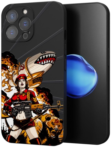 Чехол Mcover для Apple iPhone 14 Pro Max рисунок