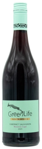 Вино GreenLife Caberne Sauvignon Western Cape полусухое красное 13.5% 0.75 л