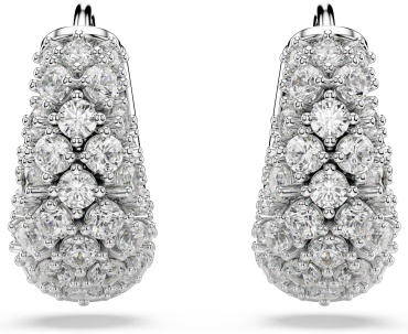 Серьги Swarovski ювелирный сплав, кристаллы Swarovski