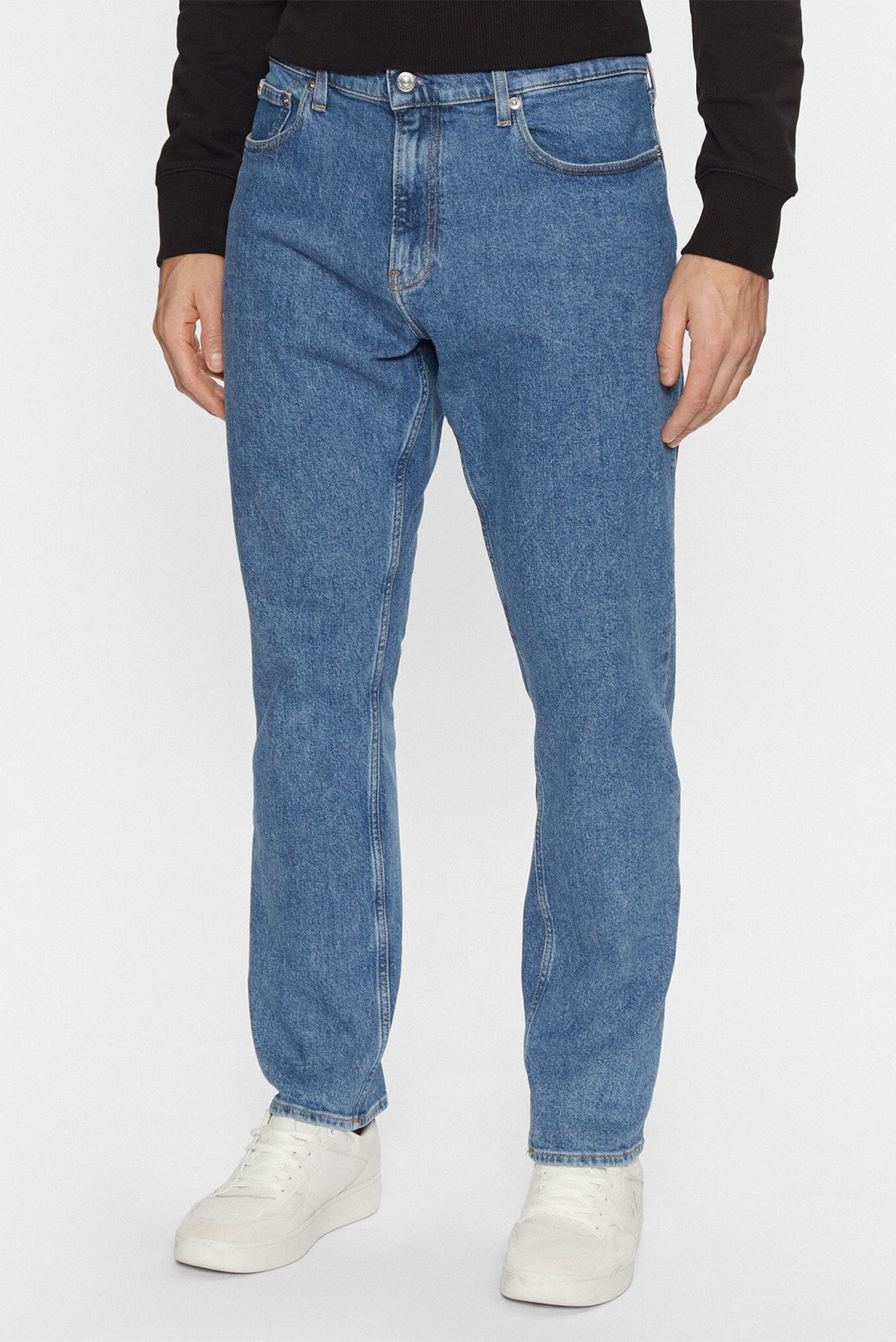 Джинсы прямые Calvin Klein Jeans синий
