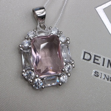 Подвеска Deimantas 88311132 вес 2.5 г серебро, фианит