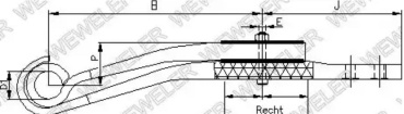 WEWELER рессора подвески F188Z043ZA75