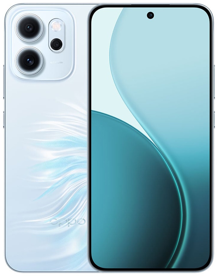 Смартфон OPPO Reno14F 5G 12 ГБ/512 ГБ голубой