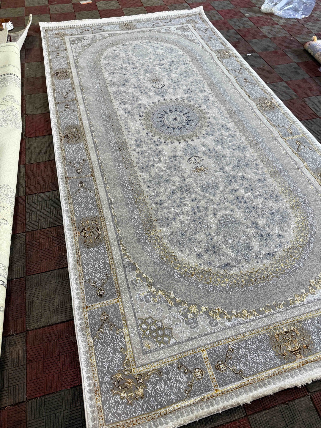 Ковер Behram Carpet 400x700 см, короткий ворс, Турция