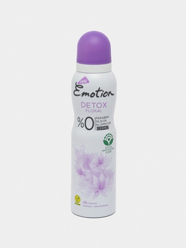 Emotion Дезодорант Emotion Floral Detox 150мл дезодорант-антиперспирант для женщин 150 мл
