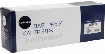 NetProduct N-CE341A с чипом голубой (cyan)