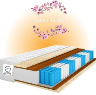 Матрас HOUSE BEAUTY Нпб элит латекс 20, 70x200x20 см
