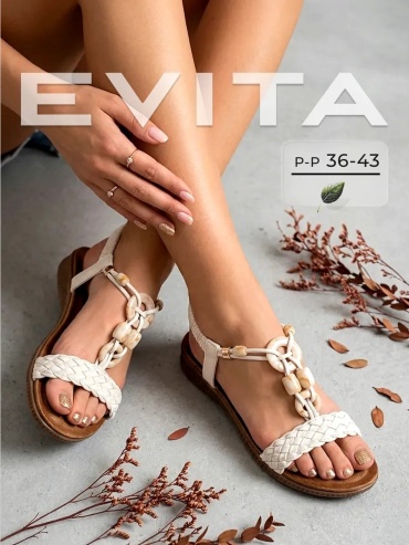 Сандалии EVITA белый