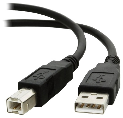 Кабель iPower USB 2.0 A - USB 2.0 B 2 м iPiAB2