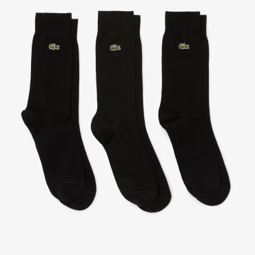 Носки LACOSTE 3 пары черный 3942