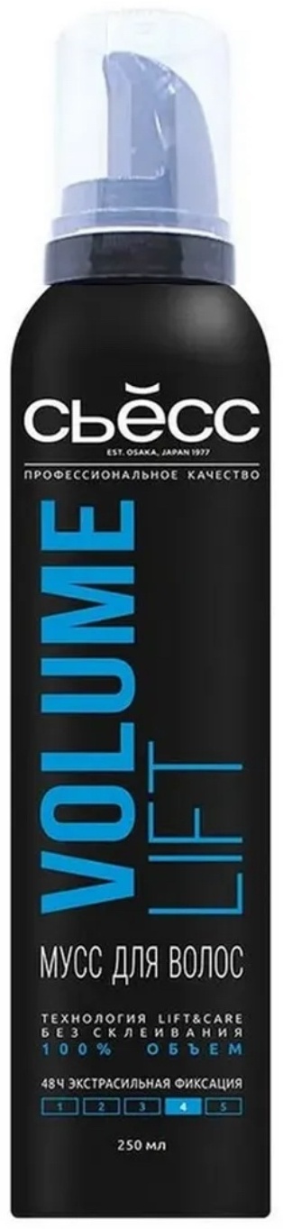 Syoss Volume Lift 100% Объем мусс сильная фиксация 250 мл