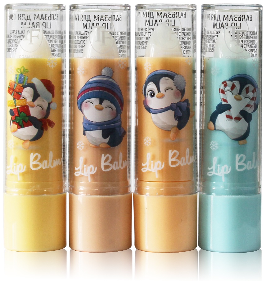 TF cosmetics бальзам Бальзам для губ LIP BALM "Пингвины" 3.8 г