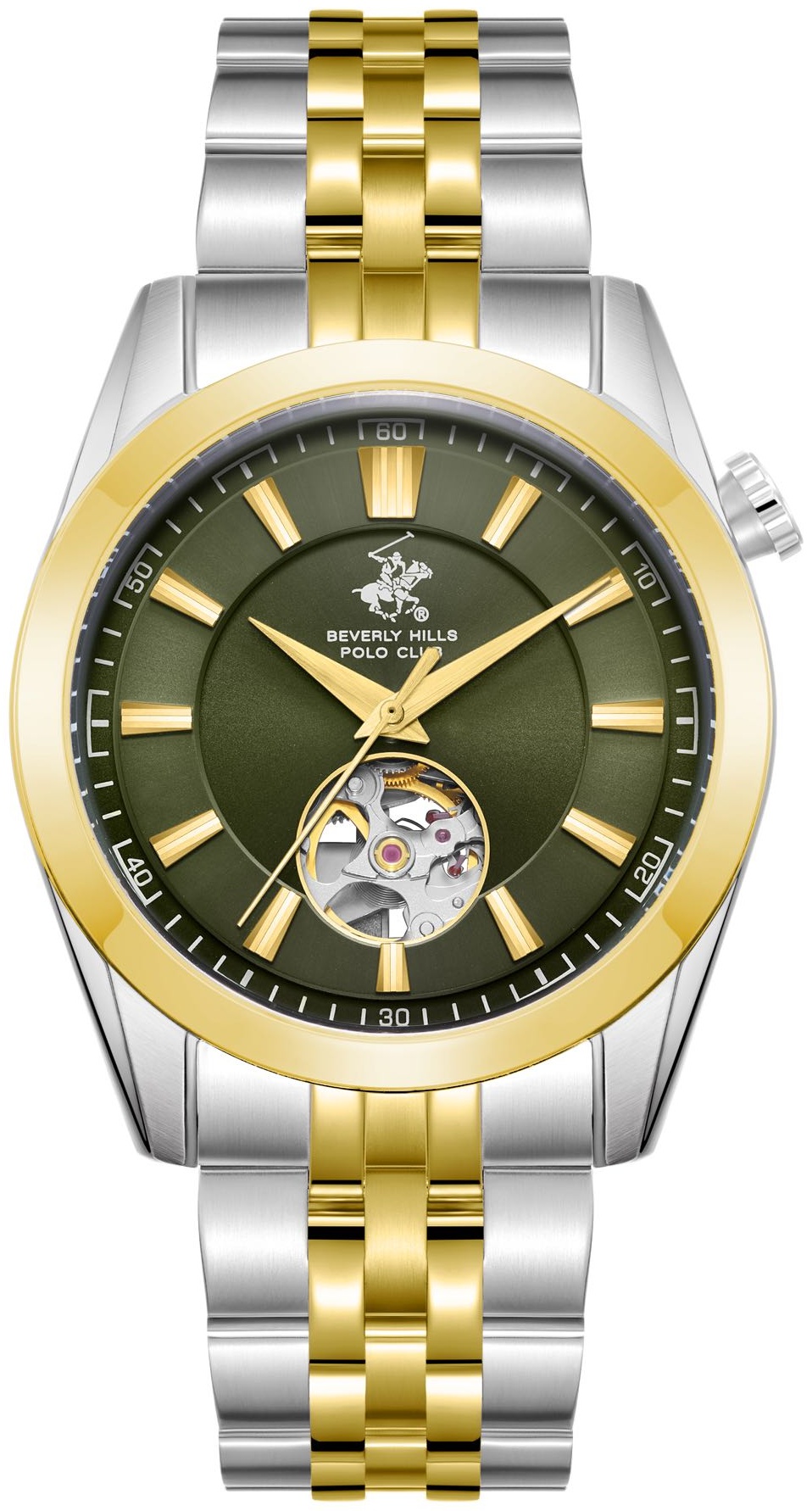 Механические Beverly Hills Polo Club BP3816X.170 нержавеющая сталь