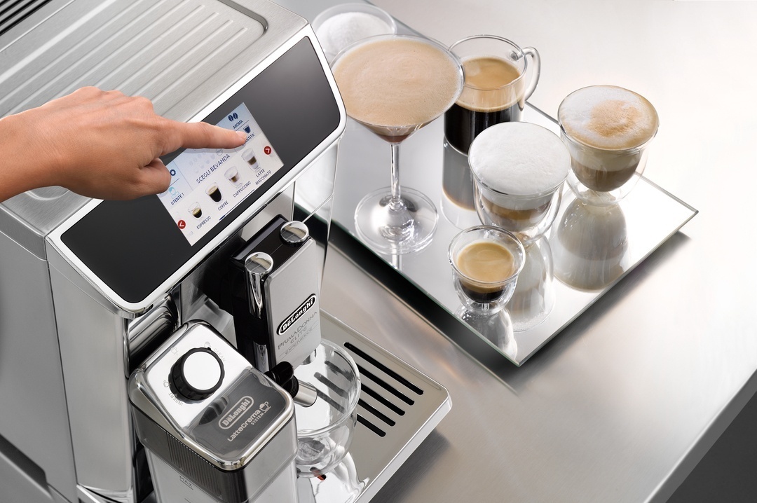 Кофемашина Delonghi Primadonna Elite ECAM 650.85.MS черный, серебристый — фото 6