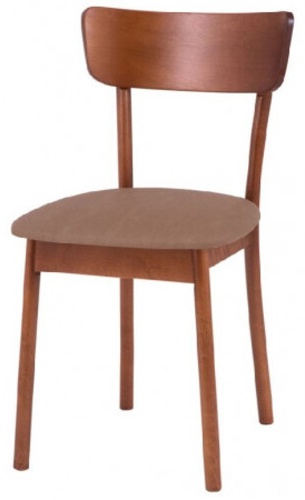 Стул ELEWOOD Хорн, 81x44x48 см, коричневый 1 шт.
