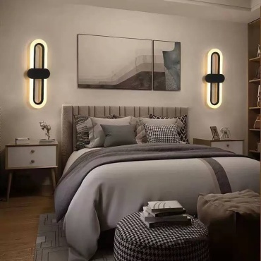 Бра настенный Dara led LED, черный